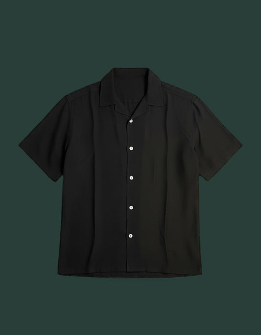 Cuban collar shirt