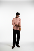 Burgundy shirt outfit