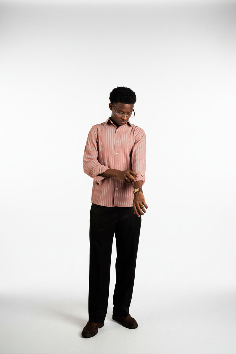 Burgundy shirt outfit