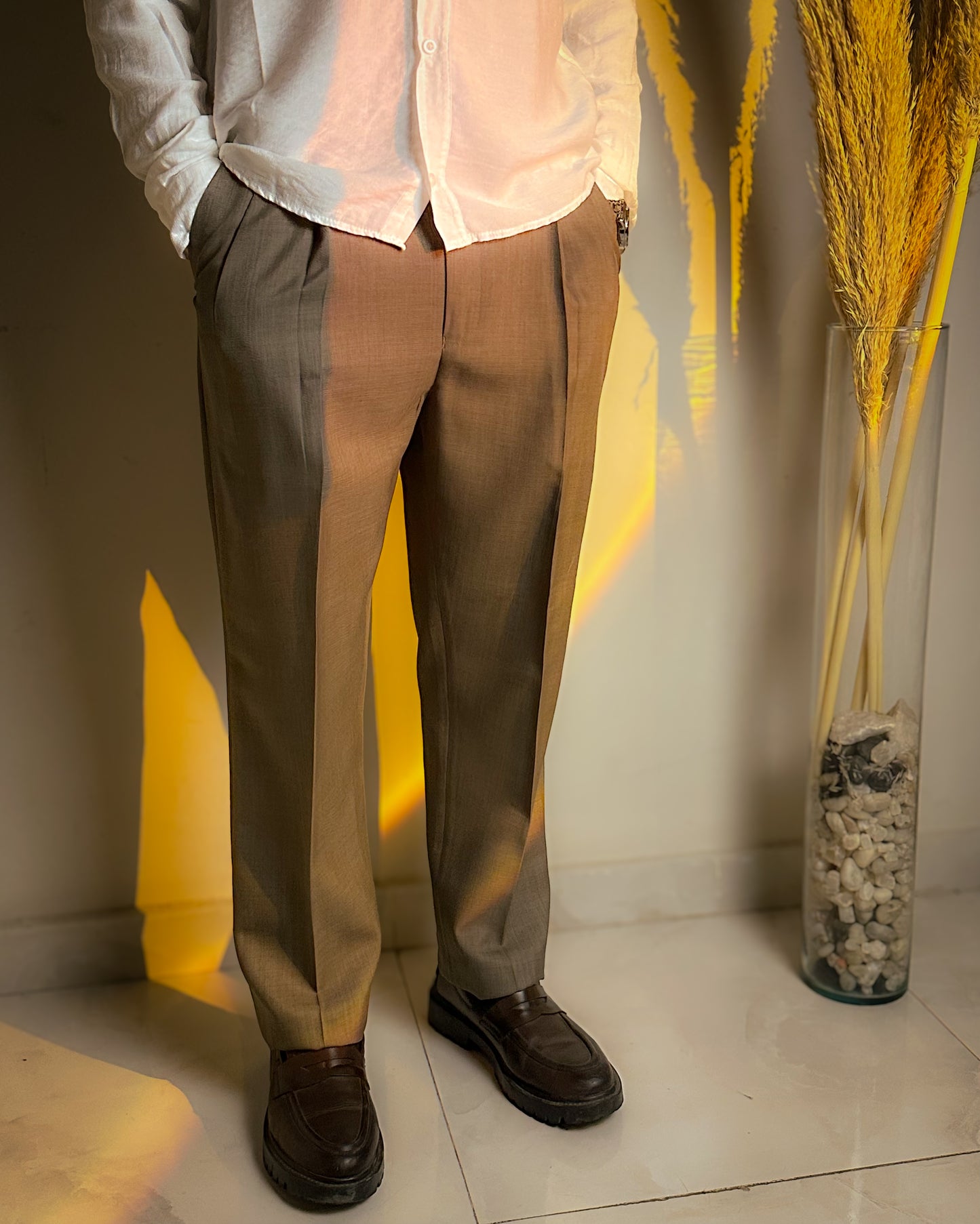 Tailored pants - Relaxed fit