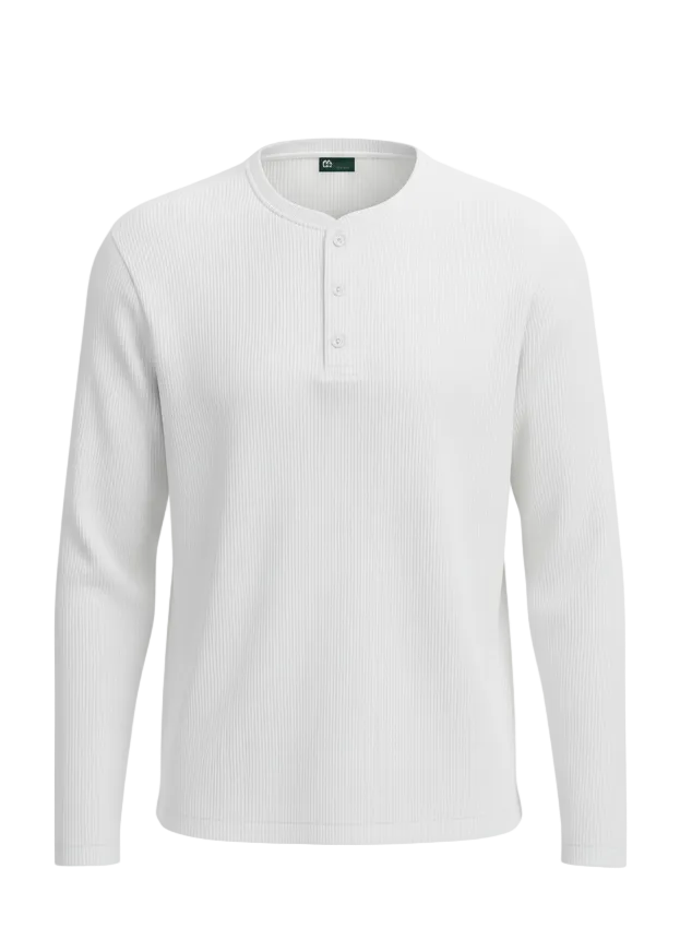 Ribbed Henely shirt
