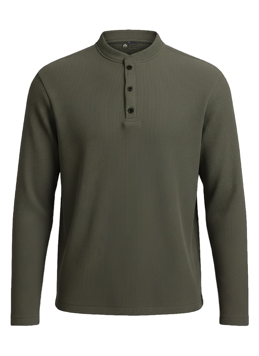 Ribbed Henely shirt