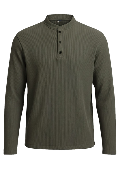 Ribbed Henely shirt