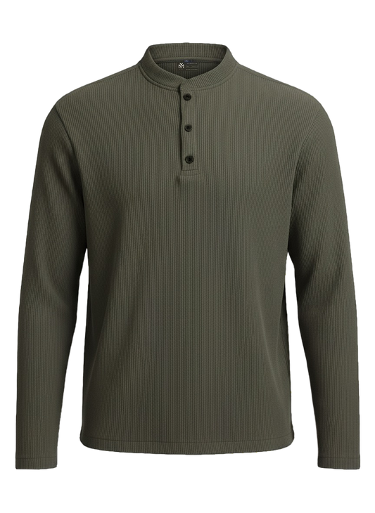 Ribbed Henely shirt