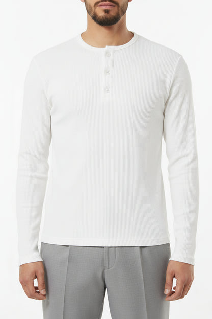 Ribbed Henely shirt